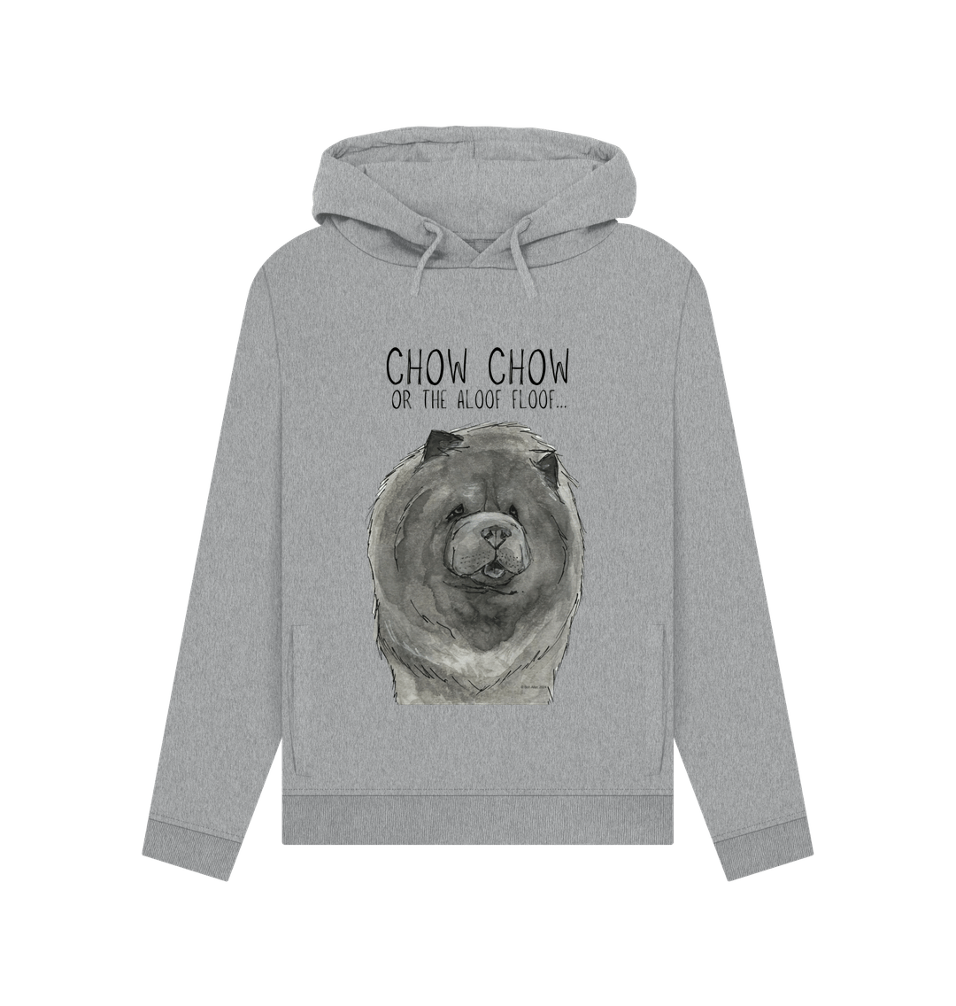 Blue Chow Chow Women's Hoodie The Aloof Floof