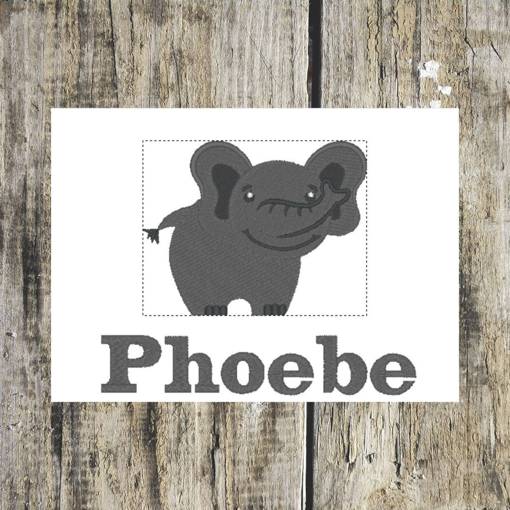 Elephant Personalised Towels in 100 Percent Cotton