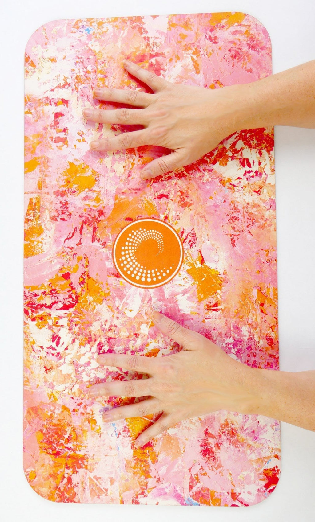 Yoga Pad Mini Mat for Hands Knees and Meditation