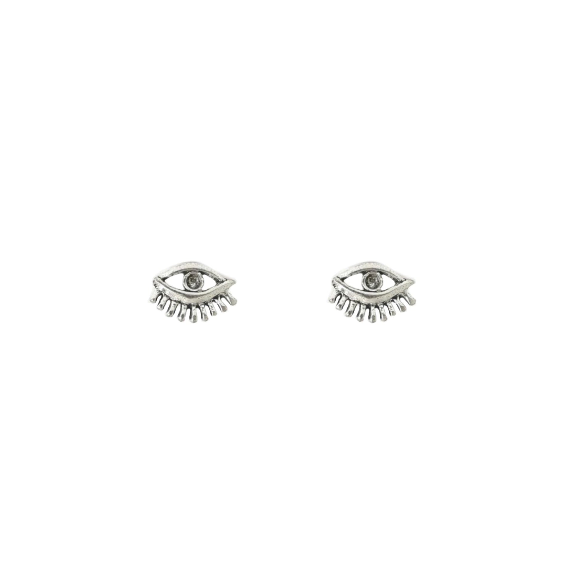 Sterling Silver Eye Studs