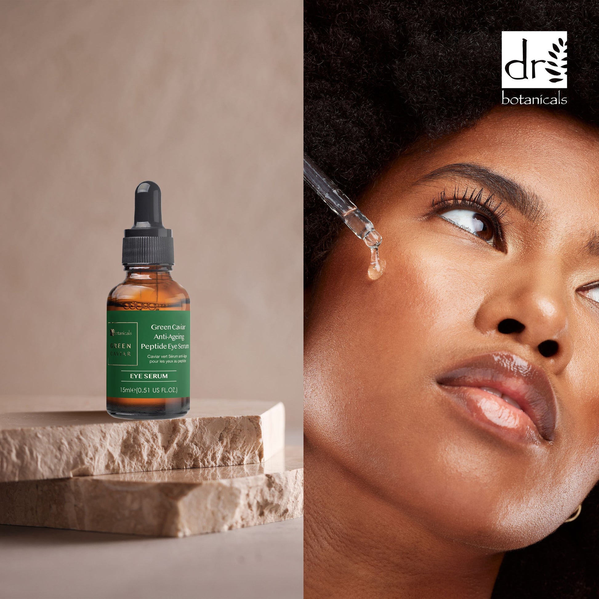 Green Caviar Anti Ageing Peptide Eye Serum 15ml Twin Pack