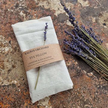 Organic Lavender Eye Pillow for Sleep and Relaxation