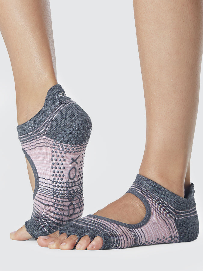 Half Toe Bellarina Women's Yoga Grip Socks