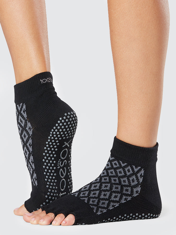 Ankle Half Toe Yoga Grip Socks for Women