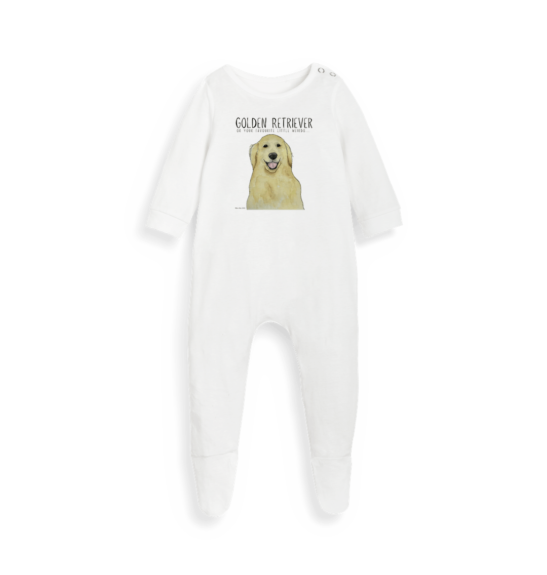 Golden Retriever Baby Sleepsuit