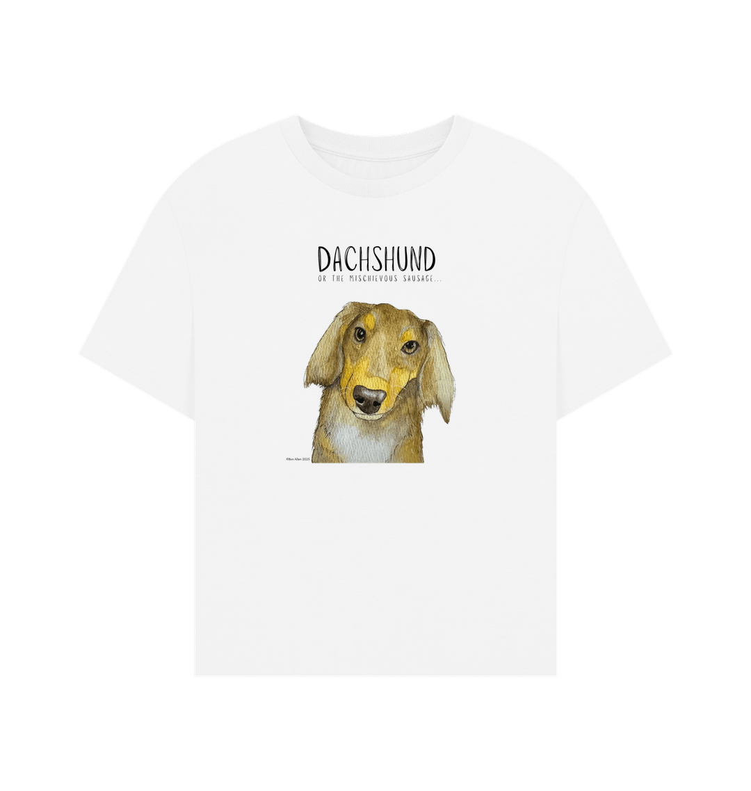 Long Haired Dachshund Women's Relaxed Fit T-Shirt