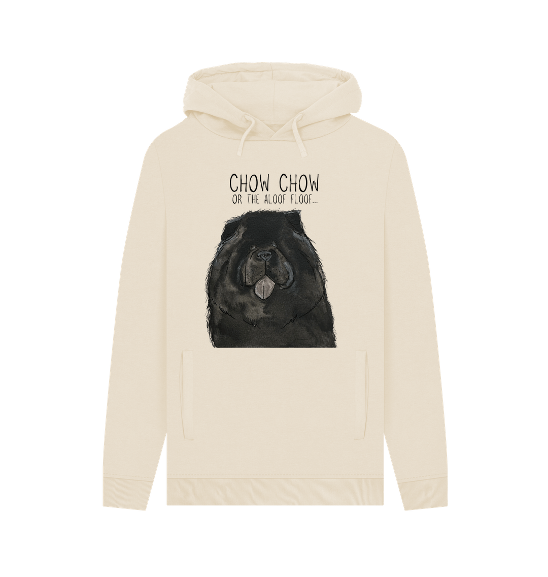 Black Chow Chow The Aloof Floof Men's Hoodie