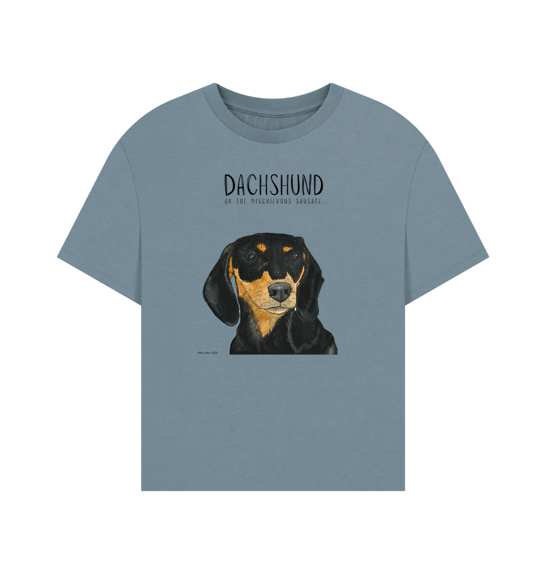 Black and Tan Dachshund Women's Relaxed Fit T-Shirt