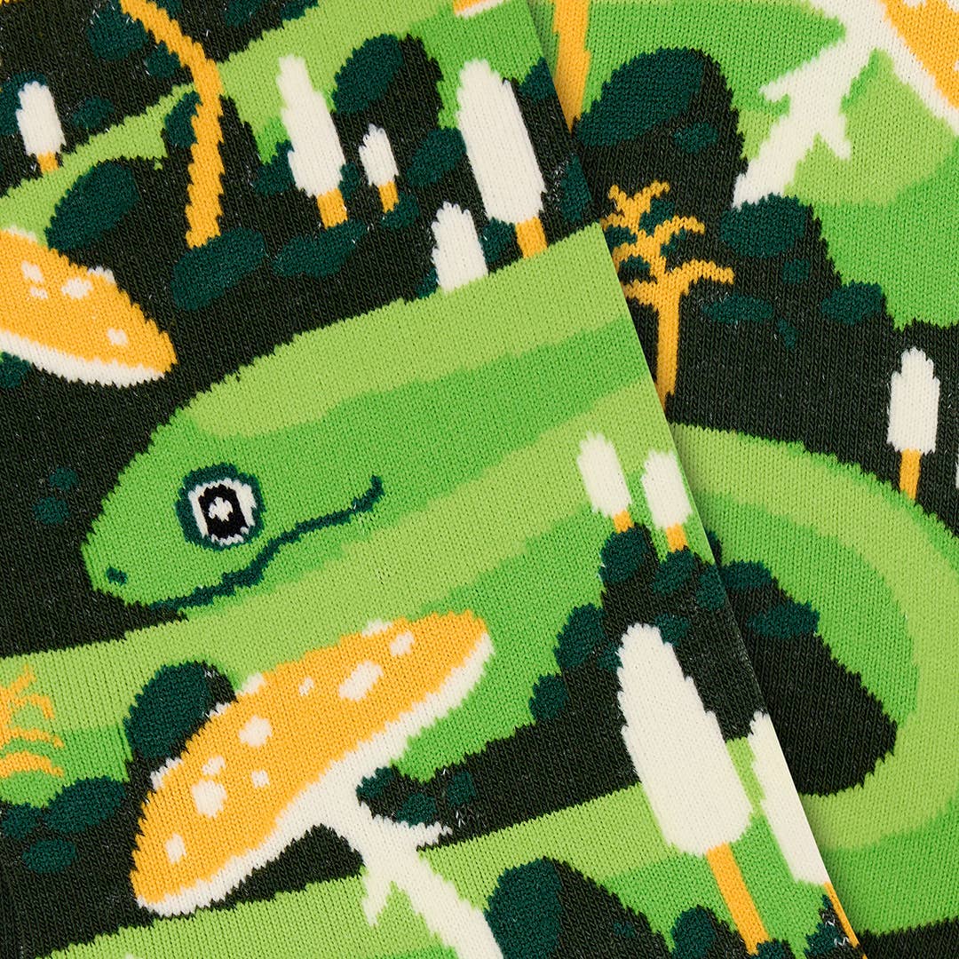 Hiss terical Jungle Socks