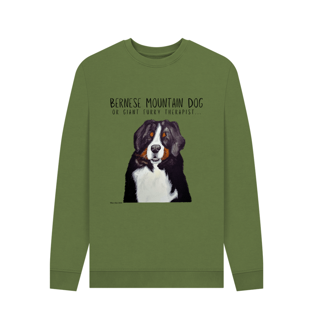 Bernese Mountain Dog Men's Sweatshirt