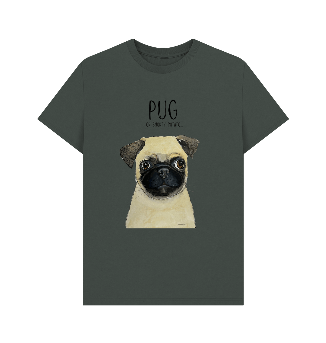 Snorty Potato Pug Men's T Shirt
