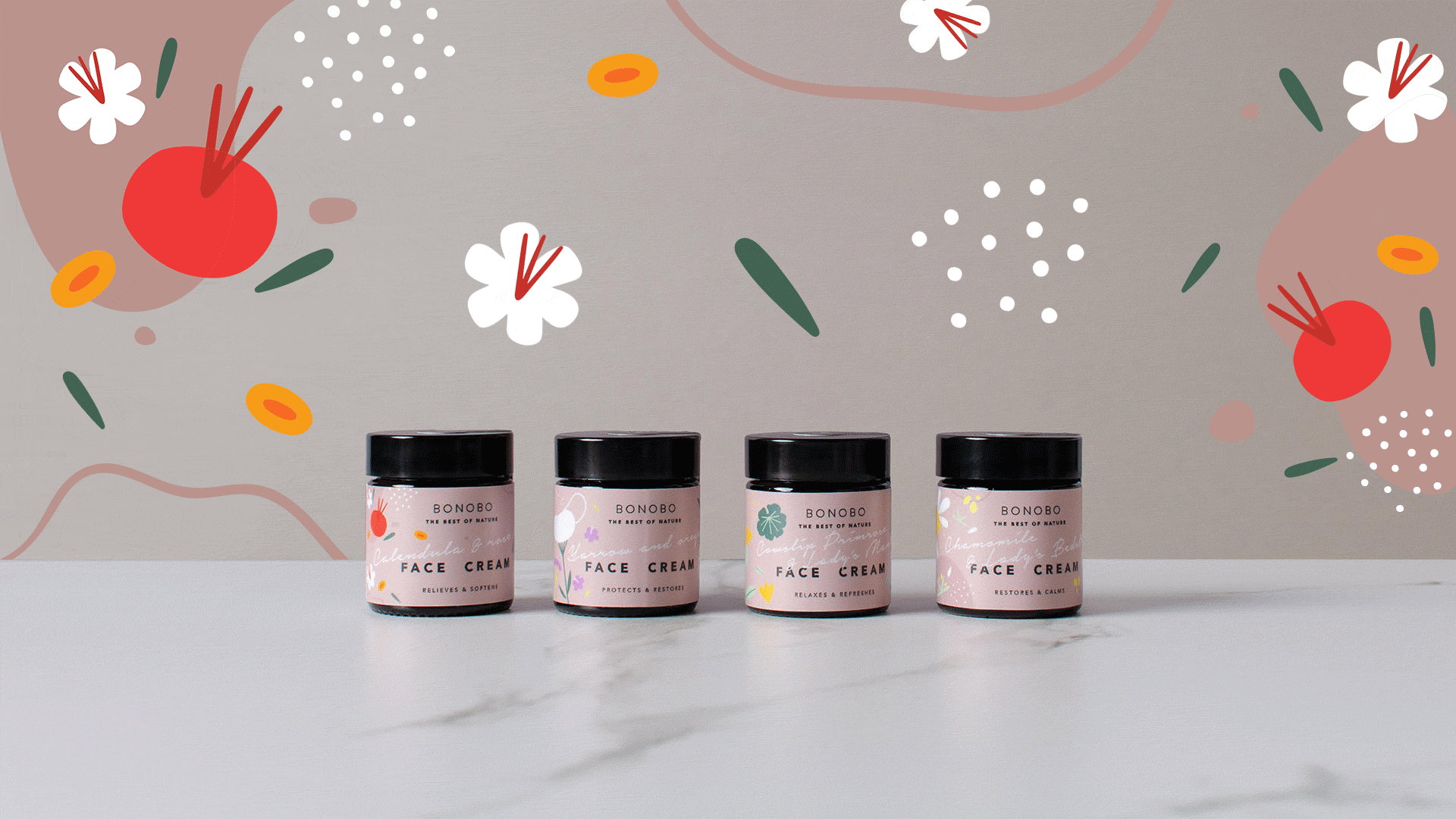 Yarrow & Oregano Face Cream for Oily Skin – Herbal & Nourishing by BONOBO at www.brixbailey.com
