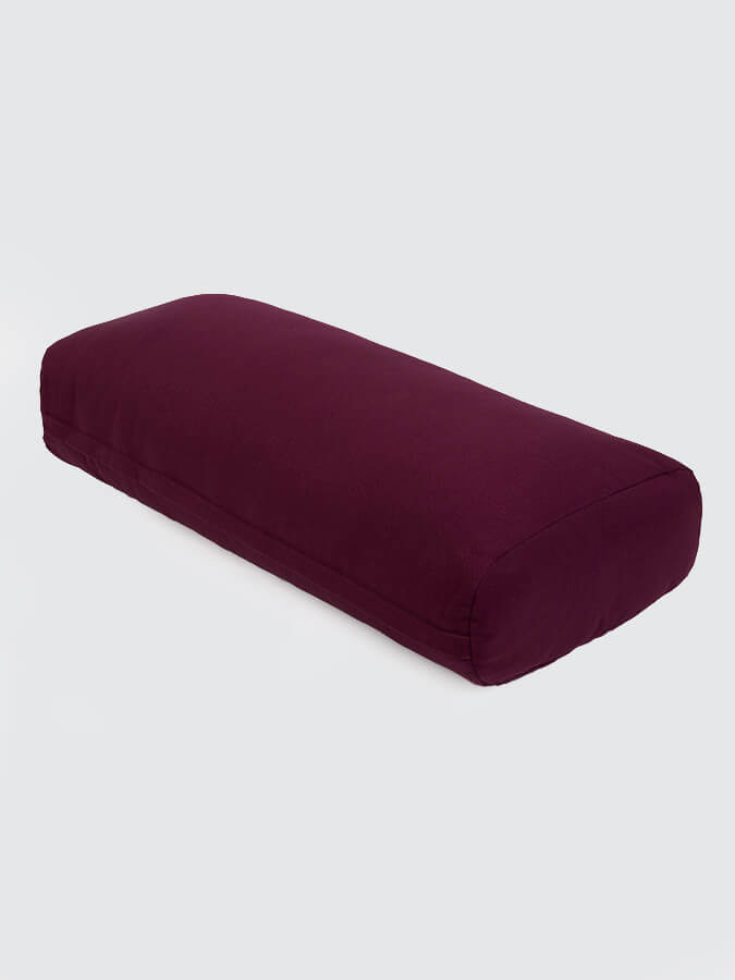 Rectangular Lightweight Meditation Bolster Cushion