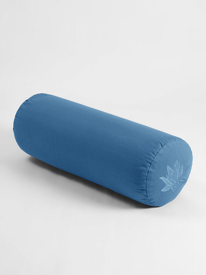 Organic Cotton Buckwheat Lotus Meditation Bolster Cushion