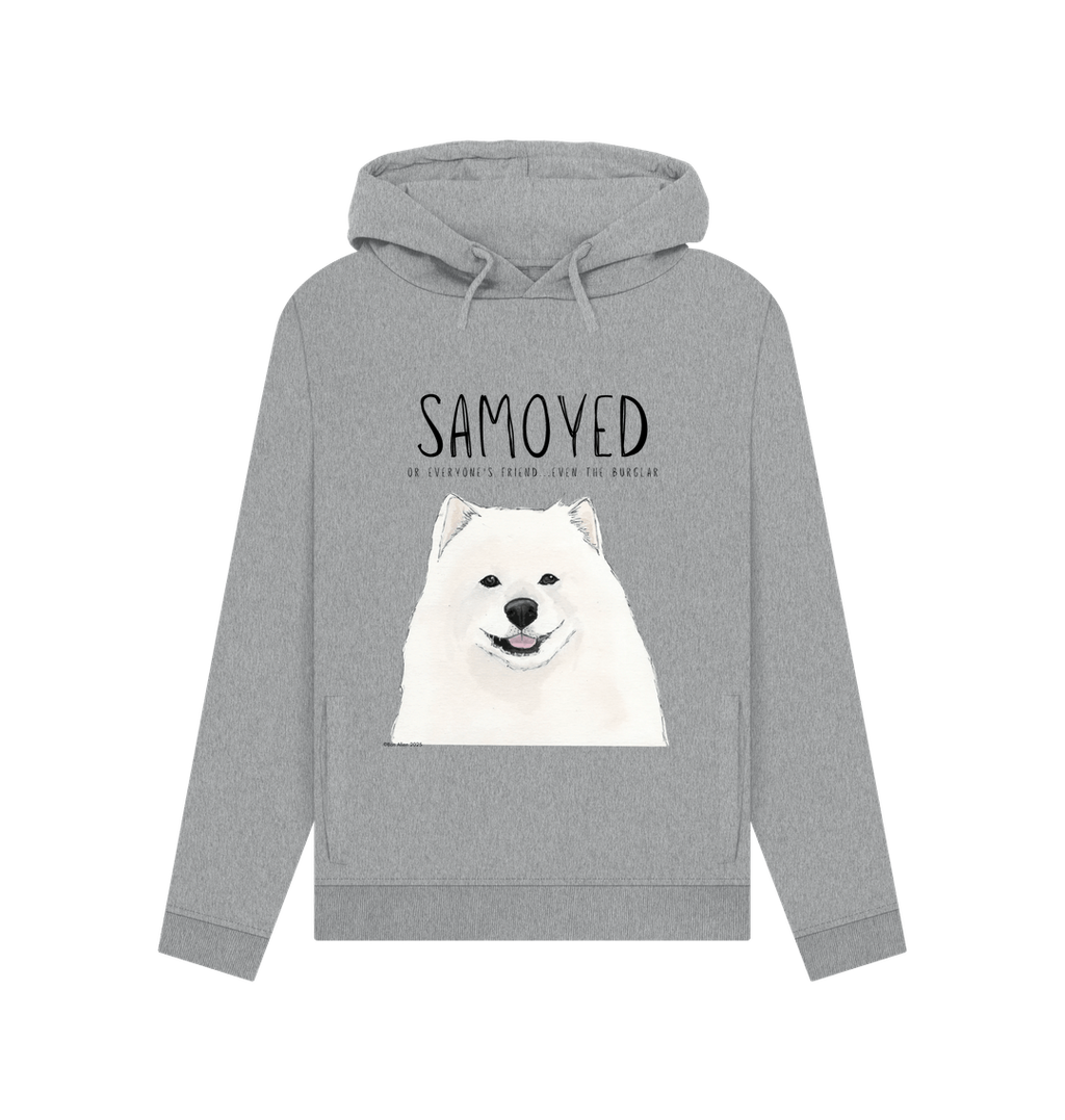 Samoyed Dog Lover Hoodie in Organic Cotton