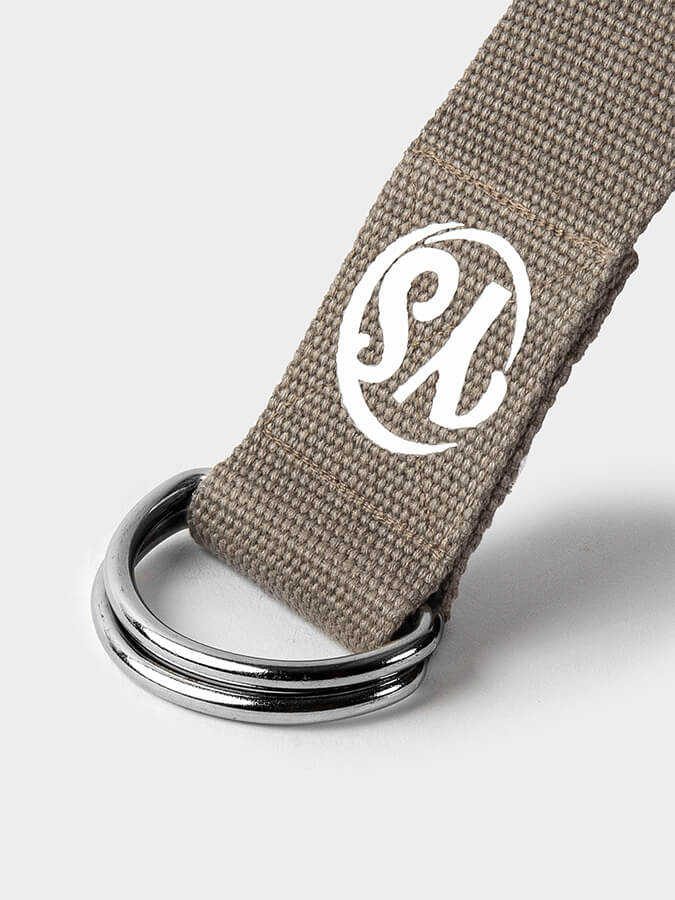Organic Cotton D-Ring Yoga Belt Strap 2.5m