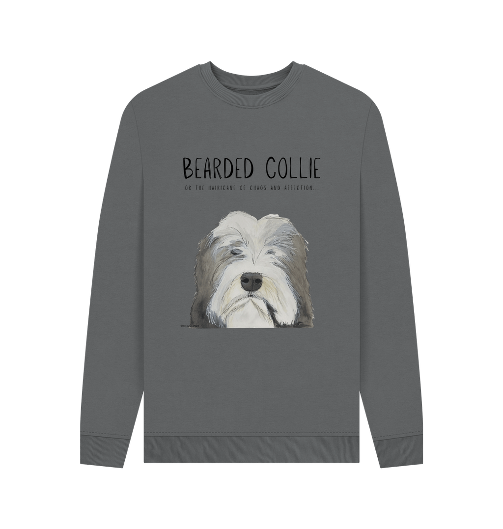Fluff Happens Bearded Collie Chaos Sweatshirt