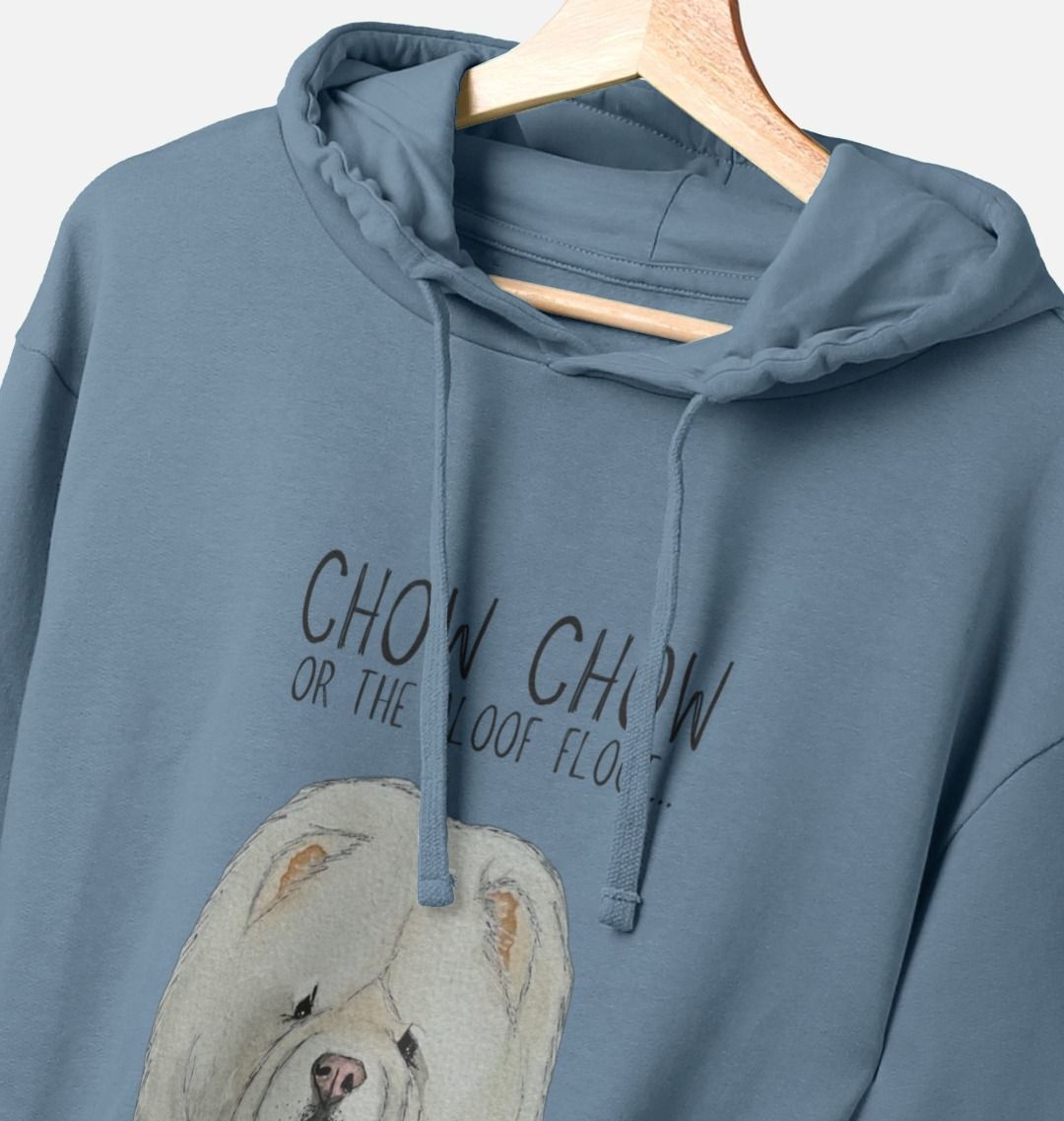 Cream Chow Chow Men's Hoodie