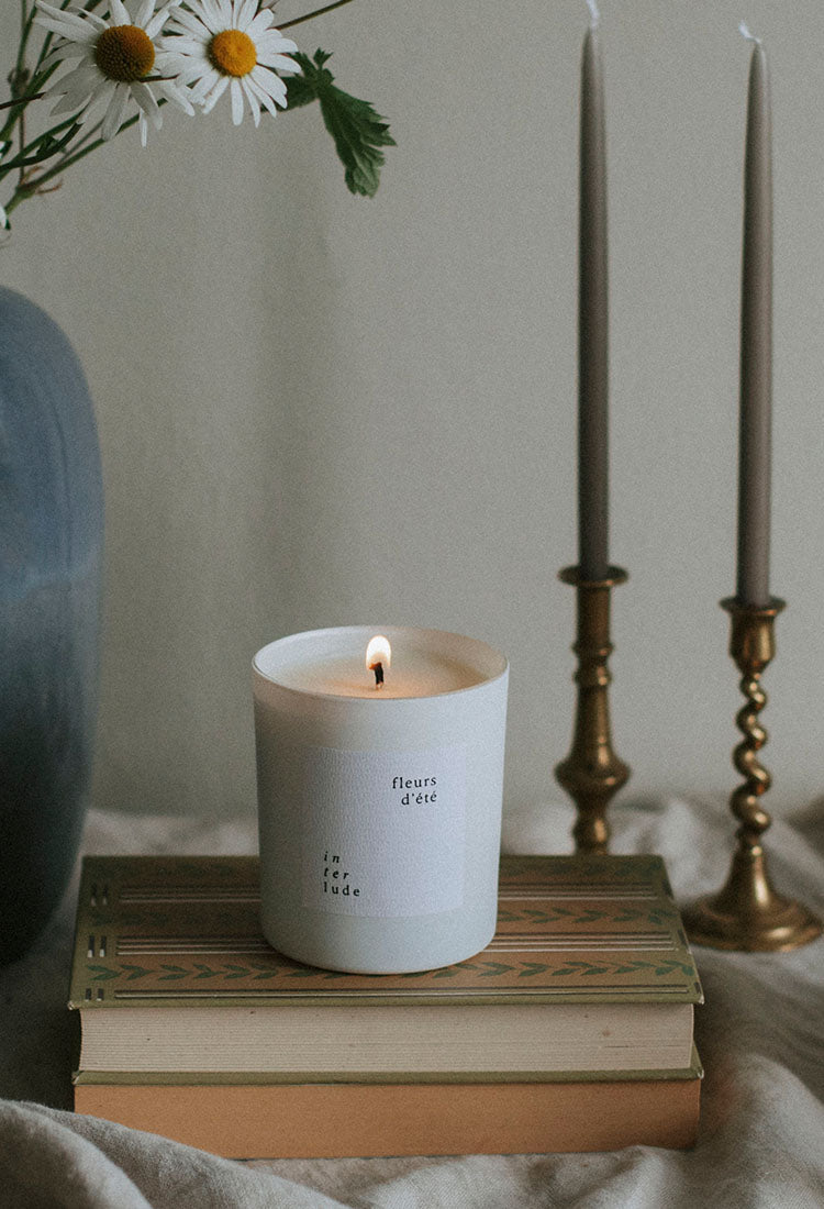 Summer Flowers Soy Wax Scented Candle
