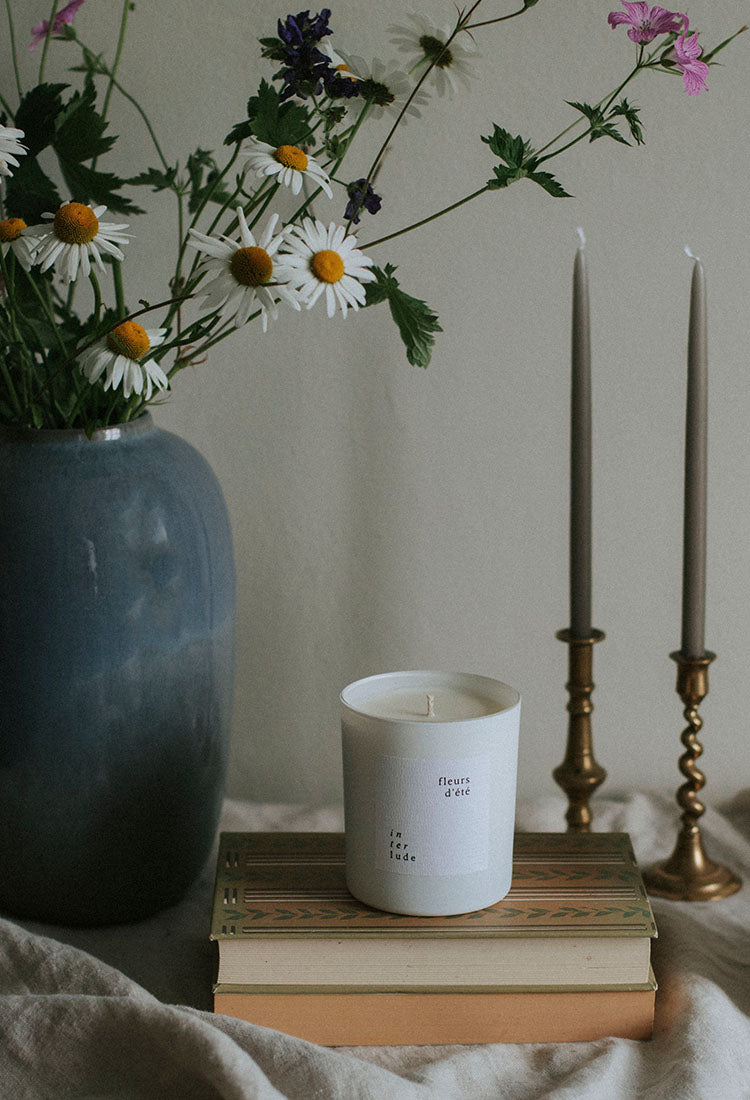 Summer Flowers Soy Wax Scented Candle