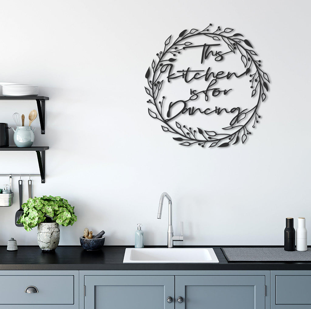 Flowery Metal Wall Art