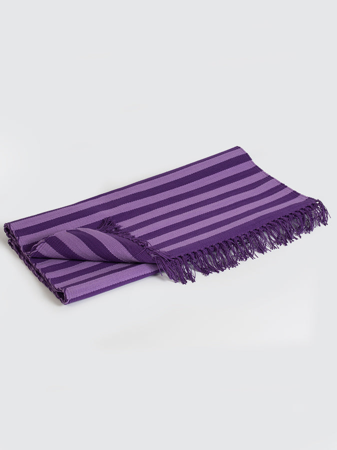 Organic Cotton Yoga Mat Handwoven in India