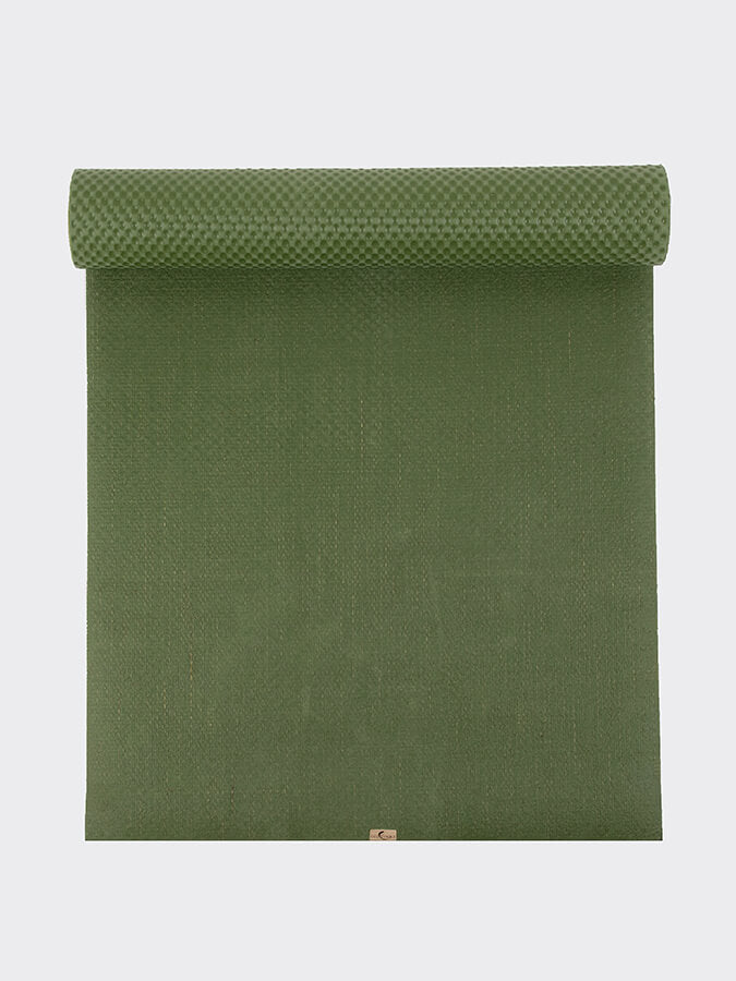 Standard Jute Yoga Mat 4mm Natural Rubber