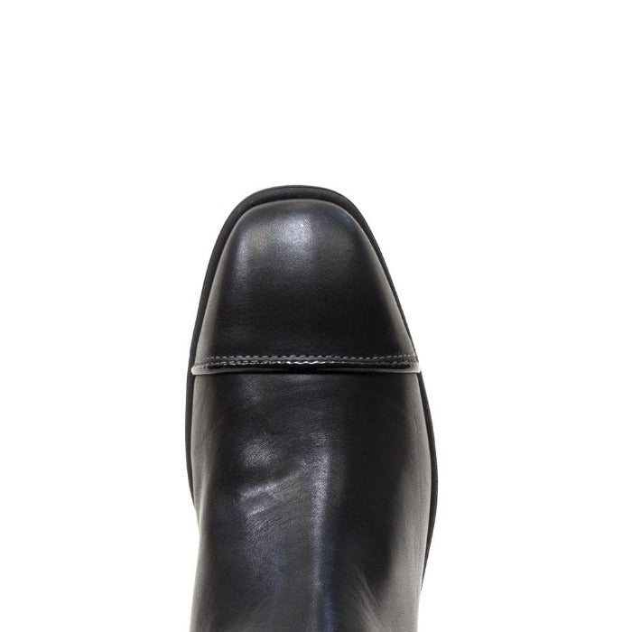 Long Riding Boot in Black