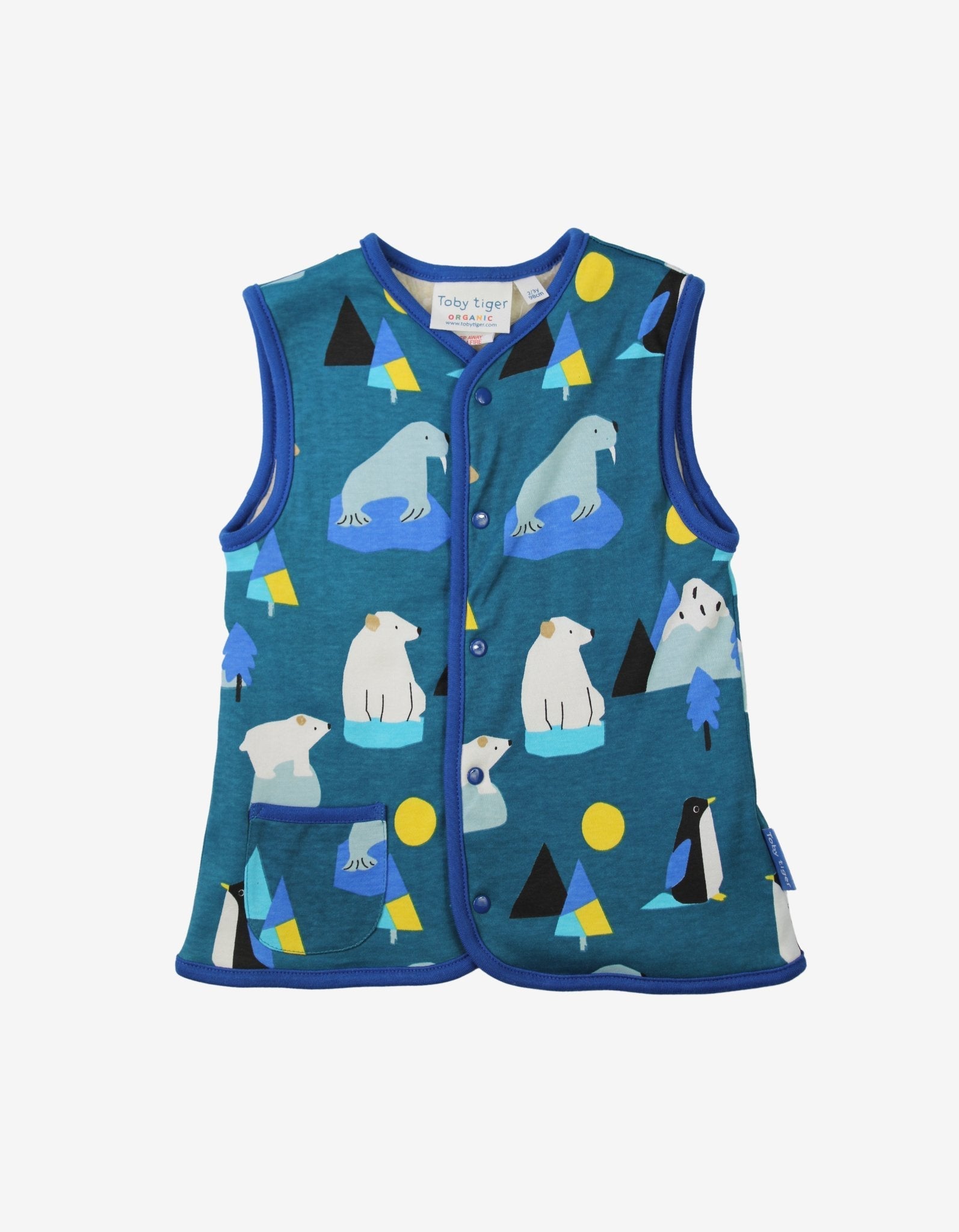 Organic Arctic Reversible Gilet