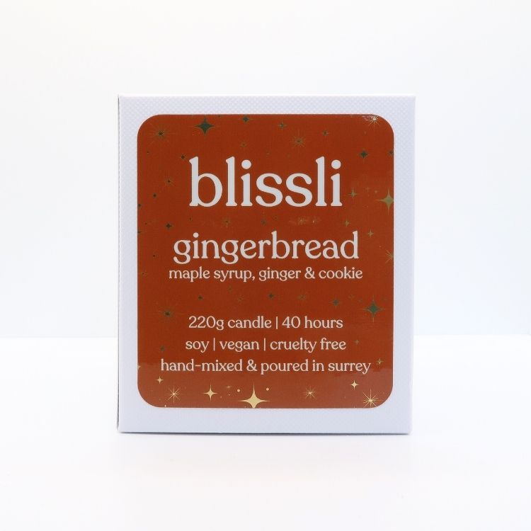 Gingerbread Maple Syrup Soy Candle 220g
