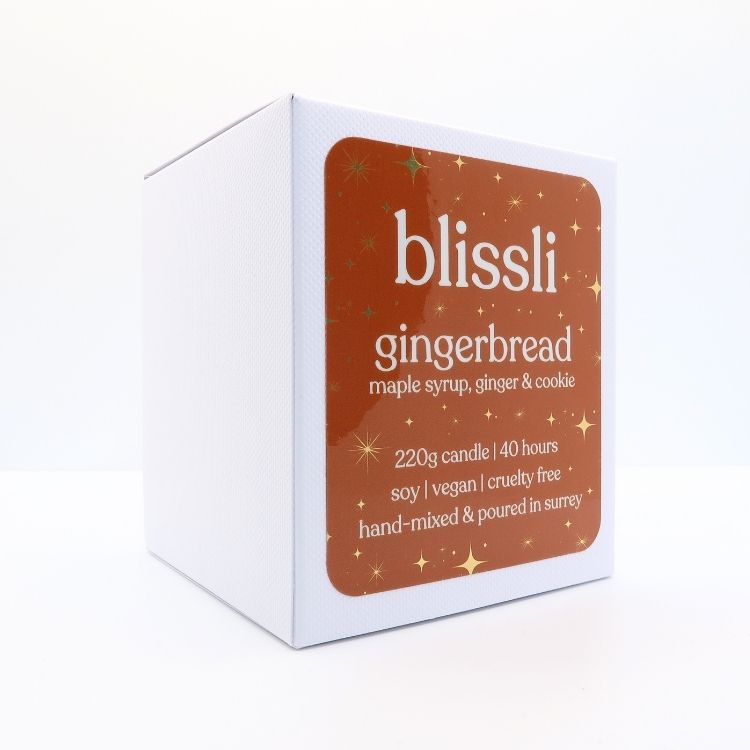 Gingerbread Maple Syrup Soy Candle 220g
