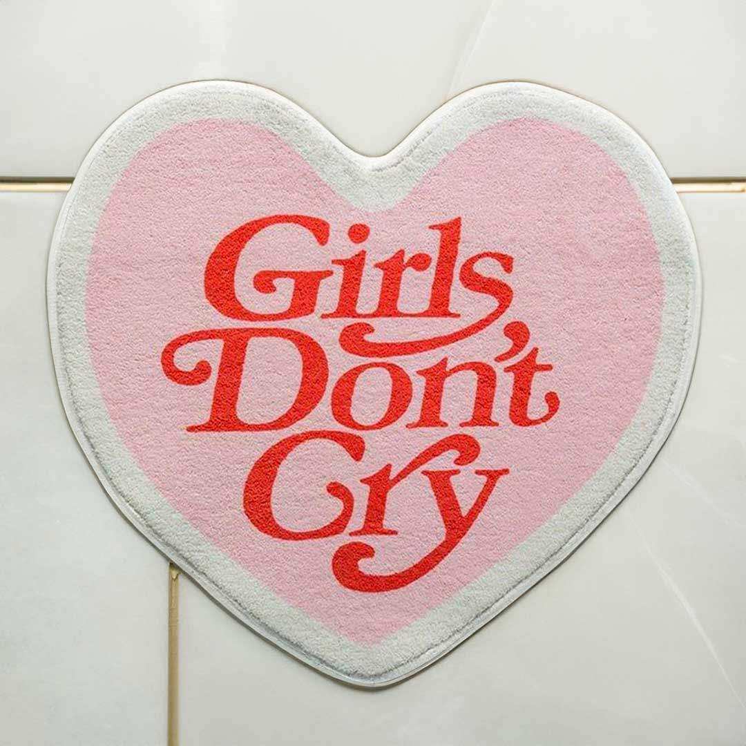 Heart Shaped Rug in Vibrant Colors