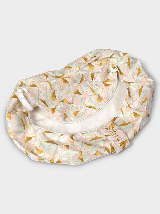 Crescent Zafu Yoga Cushion Cover in Cotton