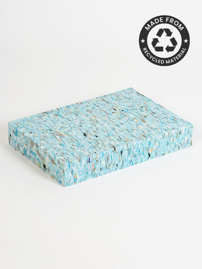 Recycled Chip Foam Yoga Block 30 x 20 x 5cm