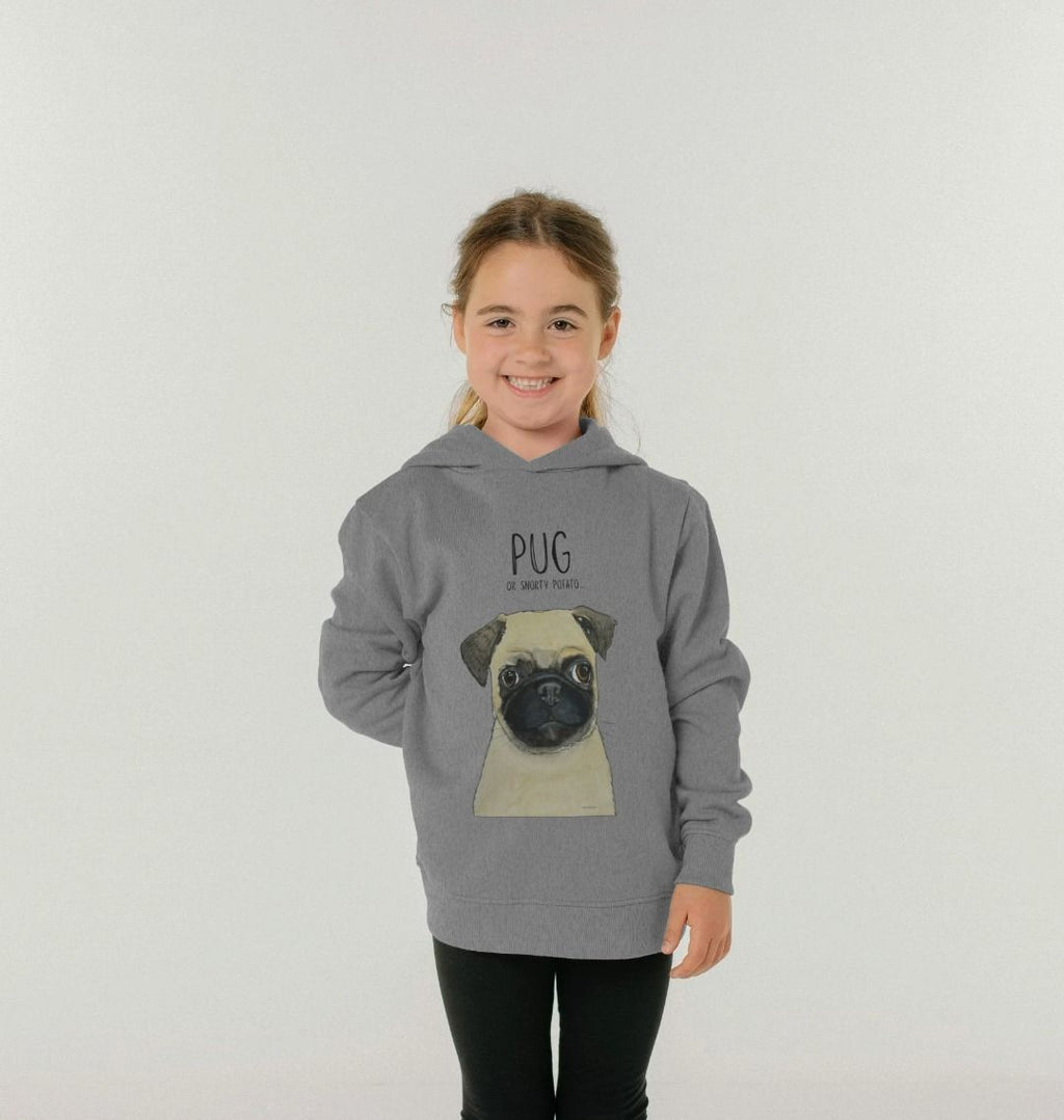 Pug Cozy Kids Hoodie