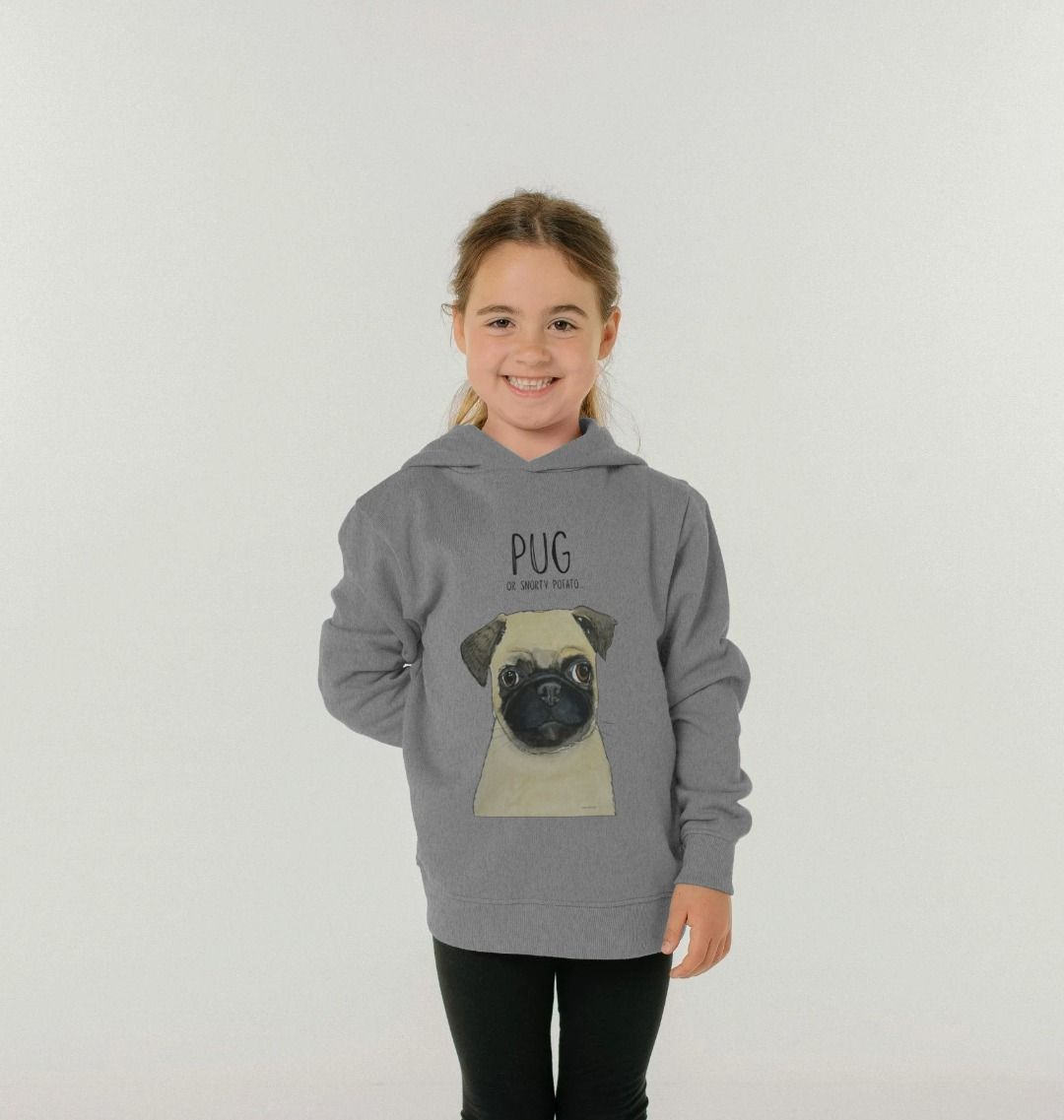 Pug Cozy Kids Hoodie