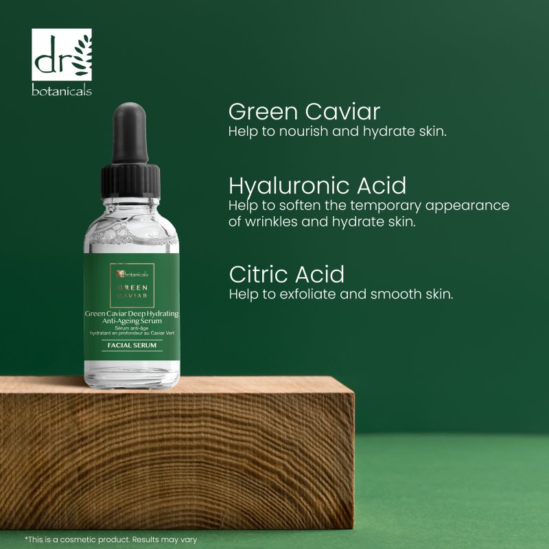Green Caviar Deep Hydrating Anti Ageing Serum 30ml