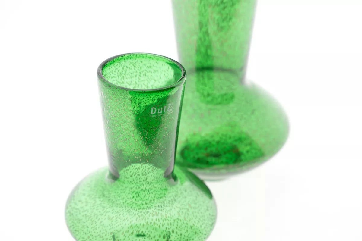 Green Bubbles Tall Vase for Long Flowers