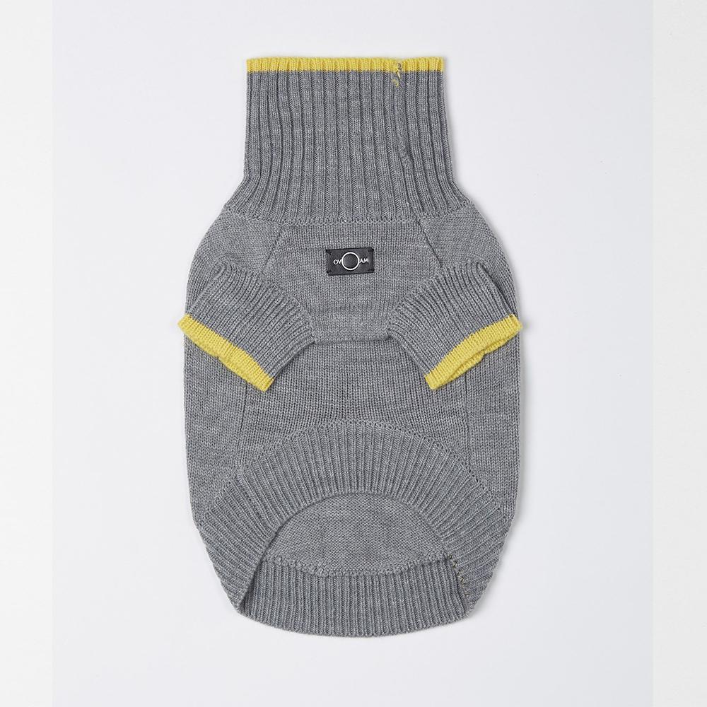 Contrast Turtleneck Jumper