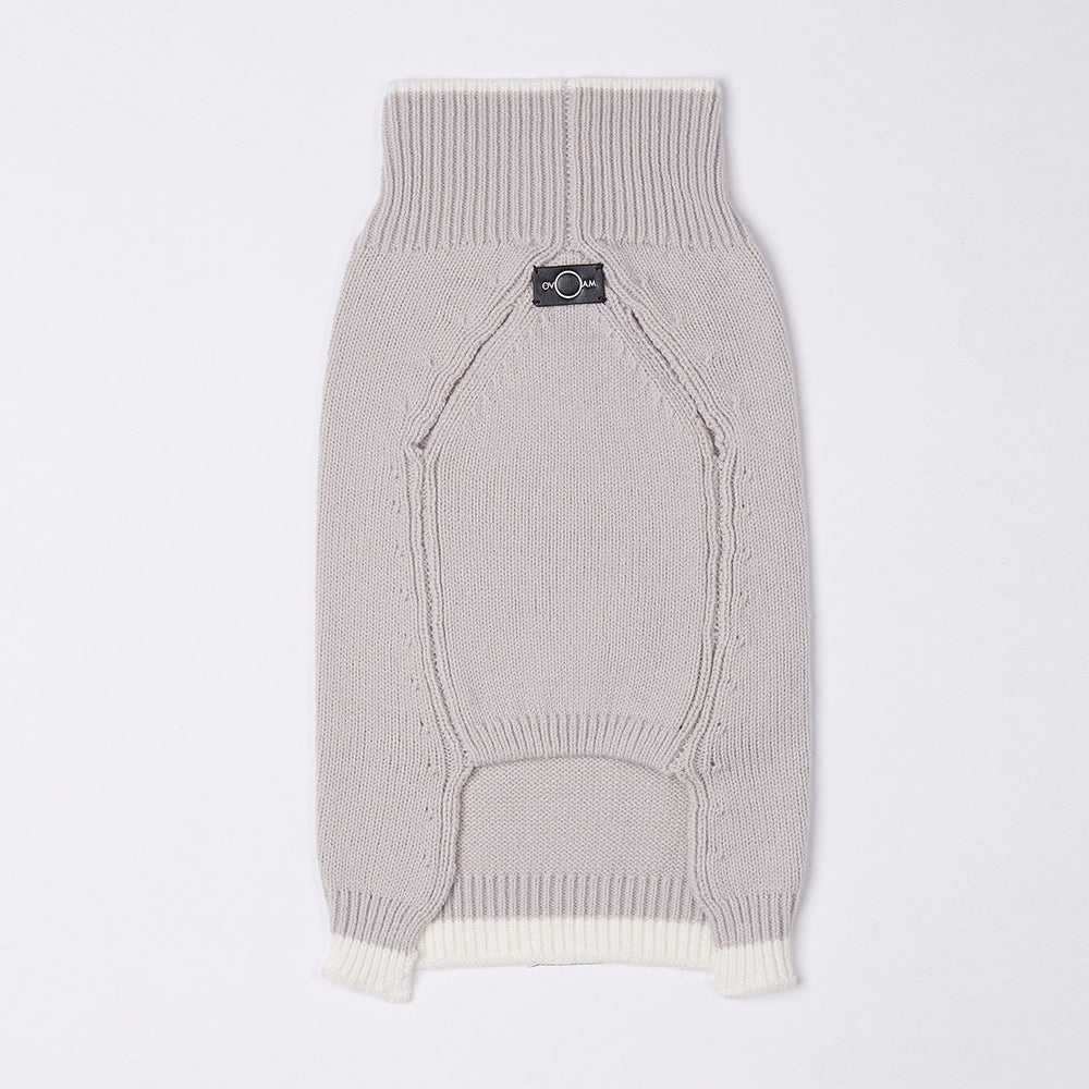 Stripe Hem Sleeveless Jumper