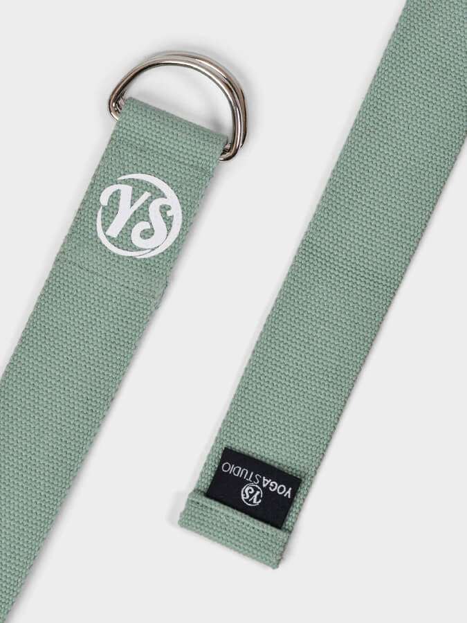 Organic Cotton D-Ring Yoga Belt Strap 2.5m