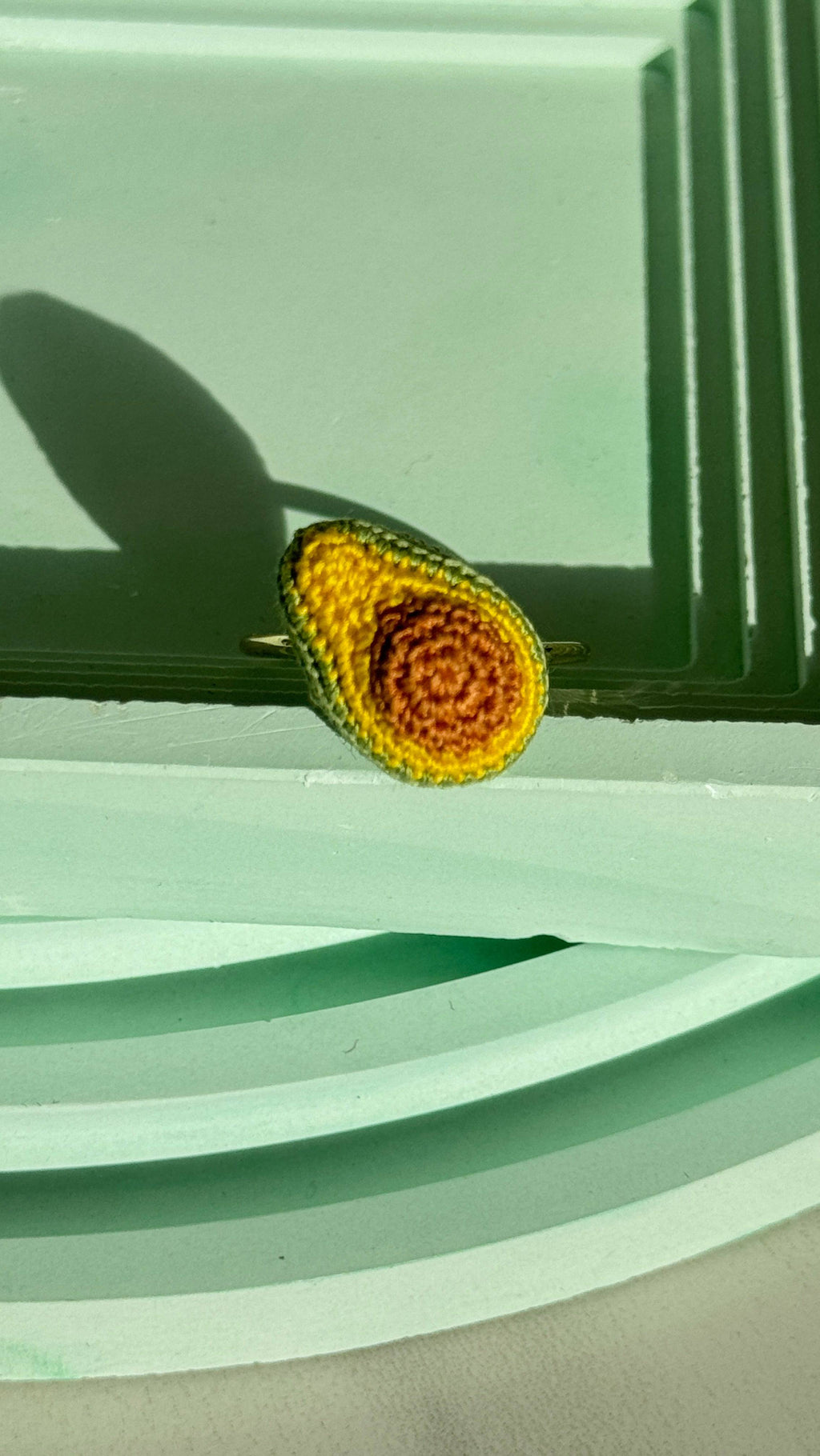 Micro Crochet Ring