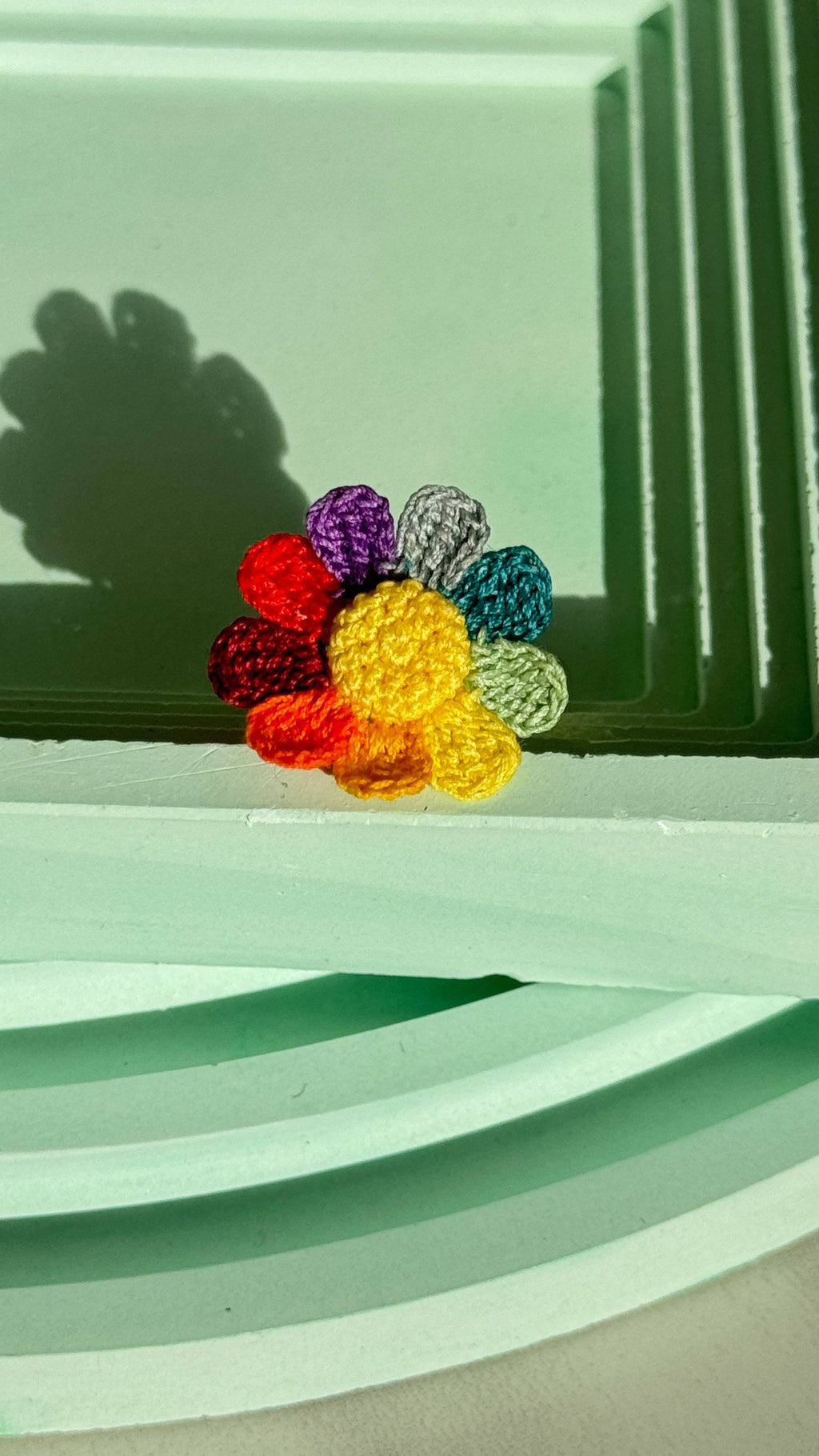 Micro Crochet Ring
