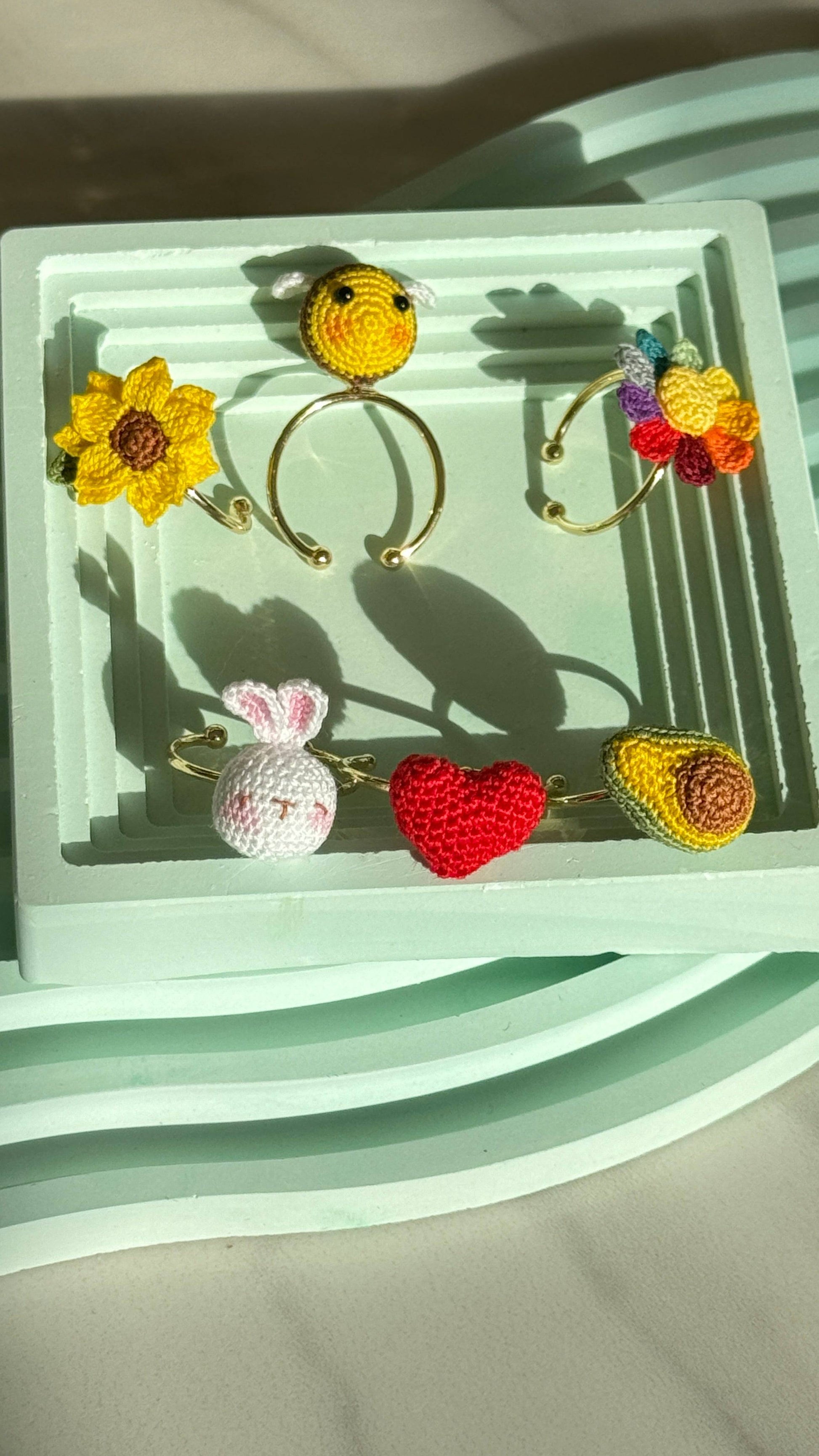 Micro Crochet Ring