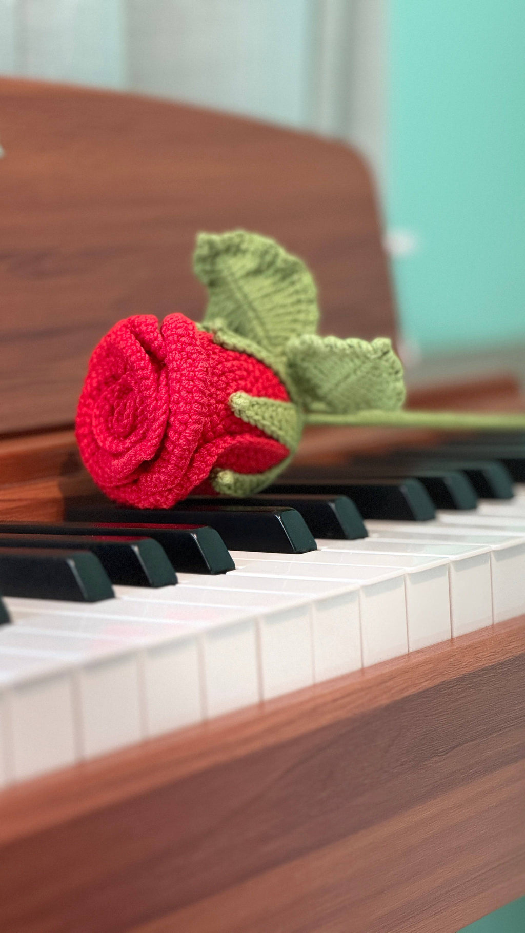 Handmade Crochet Rose Bouquet - Everlasting Flowers That Never Fade