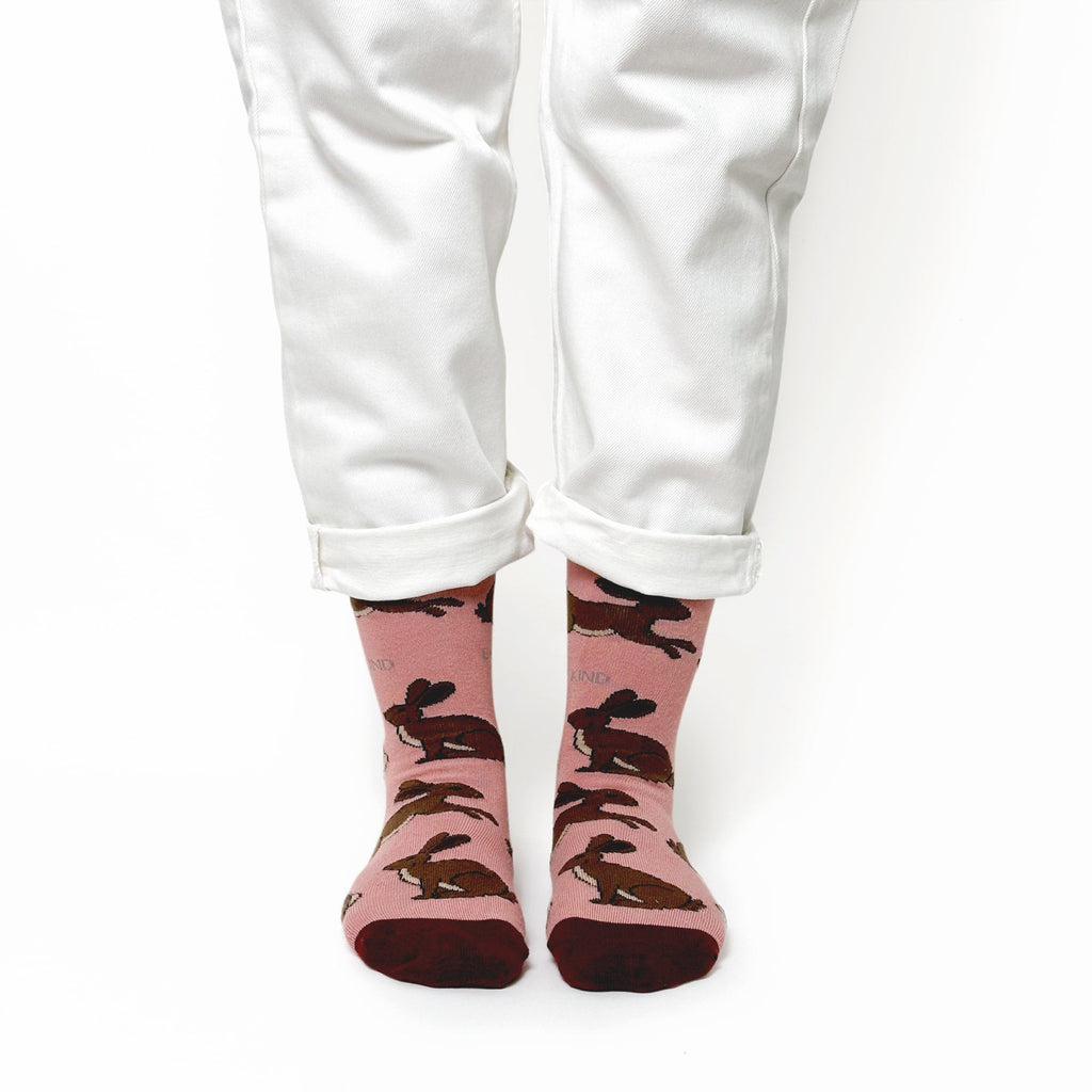 Pink Lover 4 Pair Bamboo Sock Set
