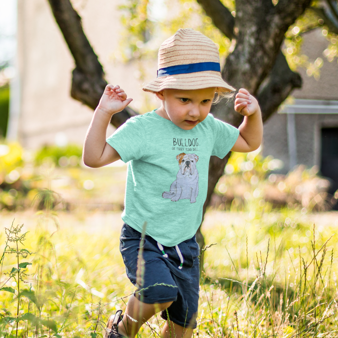 Bulldog Baby T-Shirt for Little Rebels