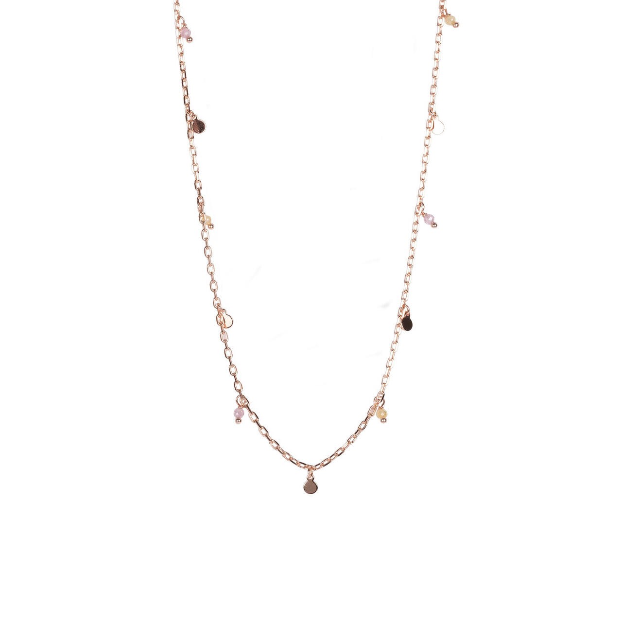 Helena Necklace - Elegant Pearl & Bead Design with Silver Options | MyaMoon by MyaMoon at www.brixbailey.com
