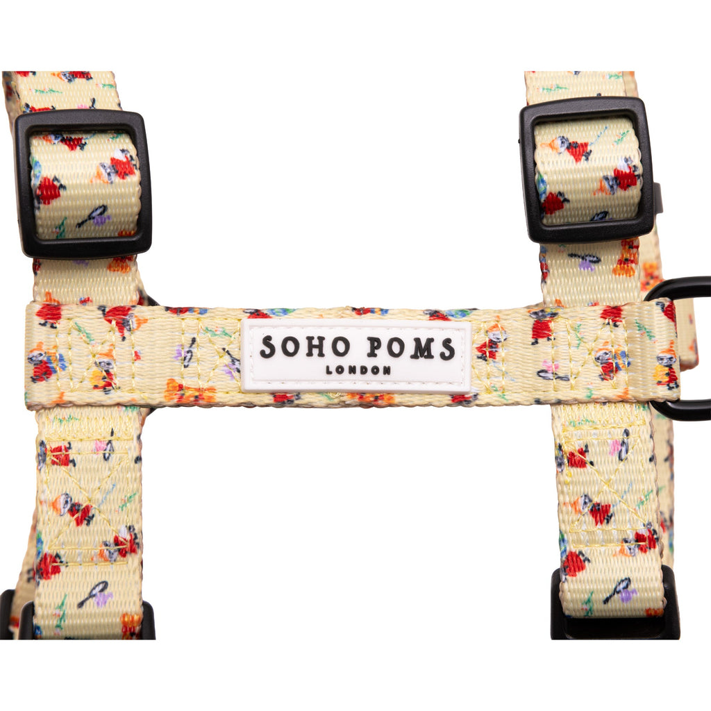 Yellow Sunrise Dogs H-Harness