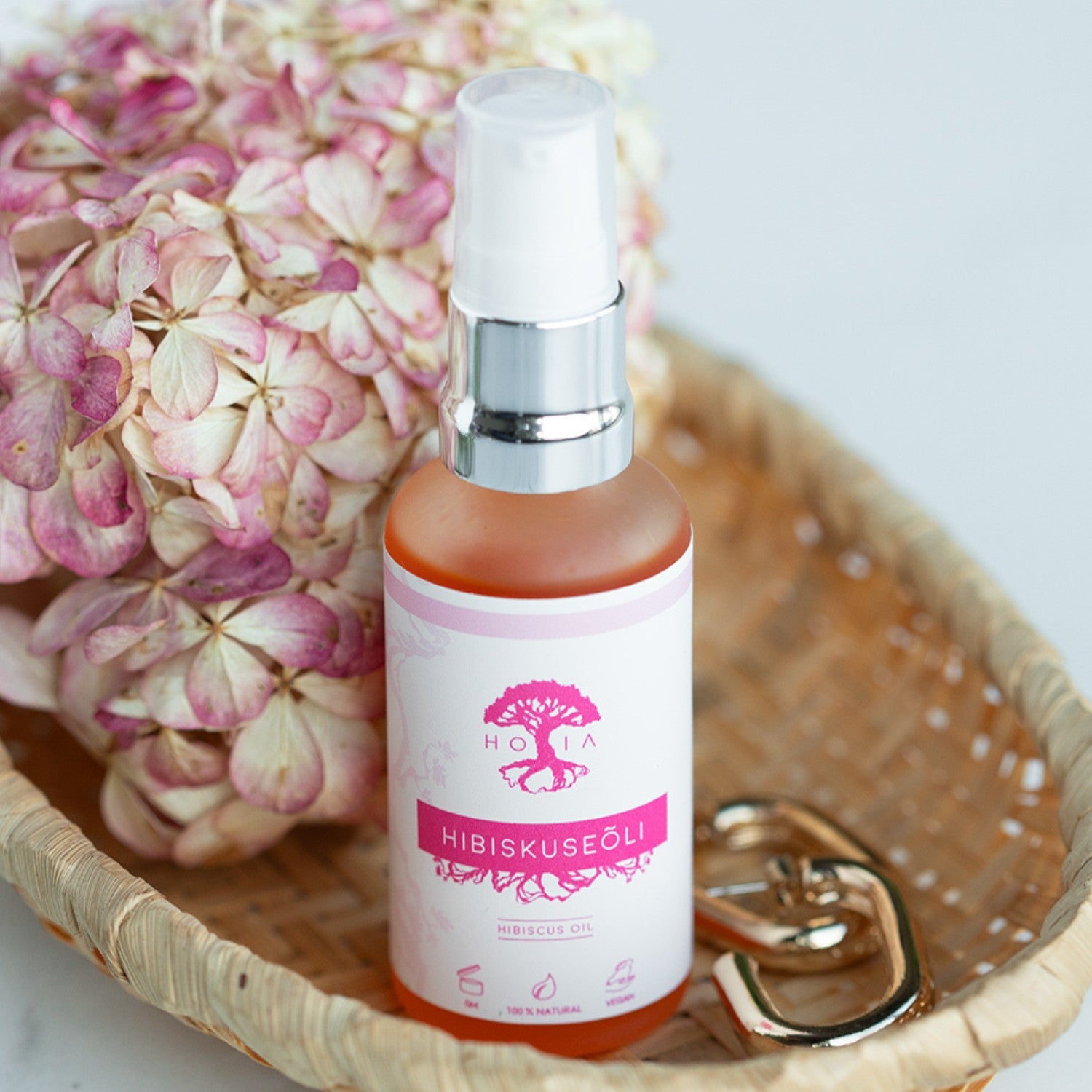 Organic Hibiscus Beauty Oil, 50ml